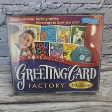 Greeting Card Factory Deluxe Ver. 3 Windows 988,2000,Me, Or XP