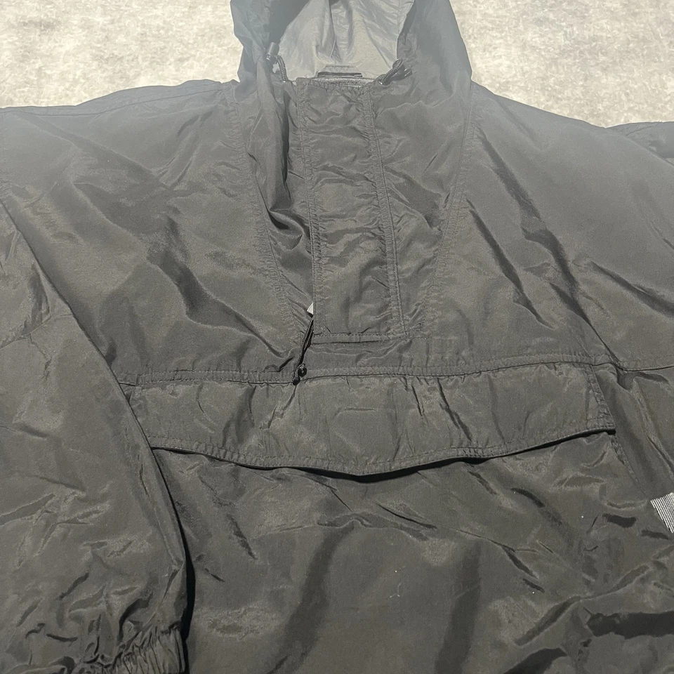 Structure Sport Rare Vintage 90s Anorak Windbreaker Jacket Black Size XL Nylon - Image 2 of 4