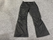 The North Face Snow Pants Womens Small Black HyVent Waterproof Insulated Ski
