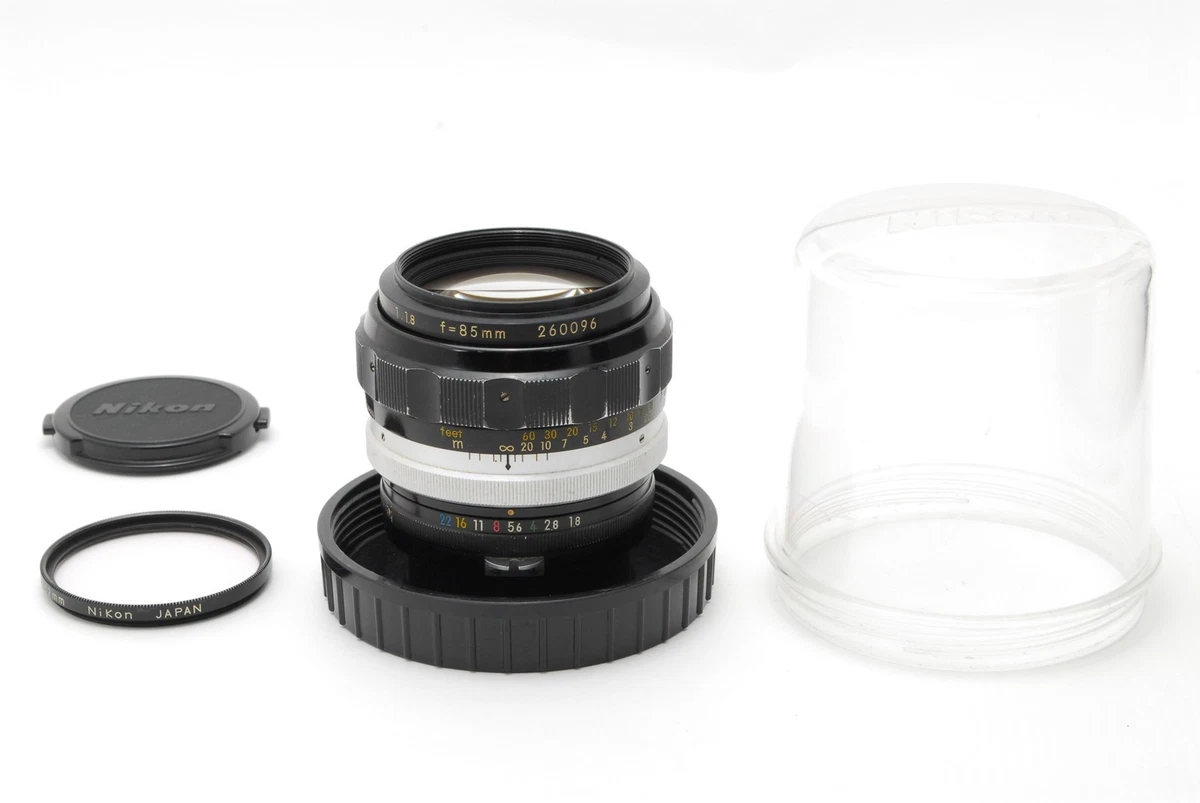 Nikon NIKKOR f/1.8 Camera Lenses 85mm Focal for sale - eBay