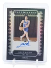 JARED MCCAIN 2024-25 PANINI CALLIGRAPHY ROOKIE AUTO #CAL-JAR 76ERS A Q4244