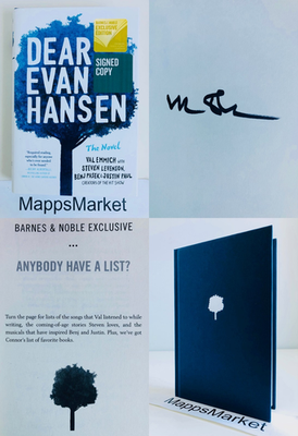 SIGNED Dear Evan Hansen SIGNED by Val Emmich B&N EXCLUSIVE 1/1