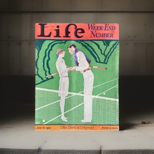 Art Deco Tennis Romance ~ Life July 21 1927 ~ Court of Appeals Cover