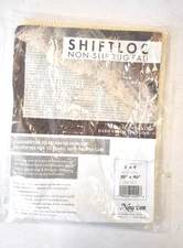 Nourison Shiftloc Non Slip Rug Pad mat 20" x 40" Ivory Fits 2' x 4' Rug