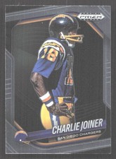 E118 - 2025 Panini Prizm Black- Charlie Joiner #127