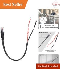 RJ11 Power Cord for Uniden Radar Detectors Braided Replacement Cable