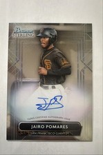 2022 Bowman Sterling - Prospect Autographs Jairo Pomares #PA-JP (AU, RC)
