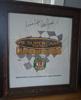 peter brock signed memorabilia