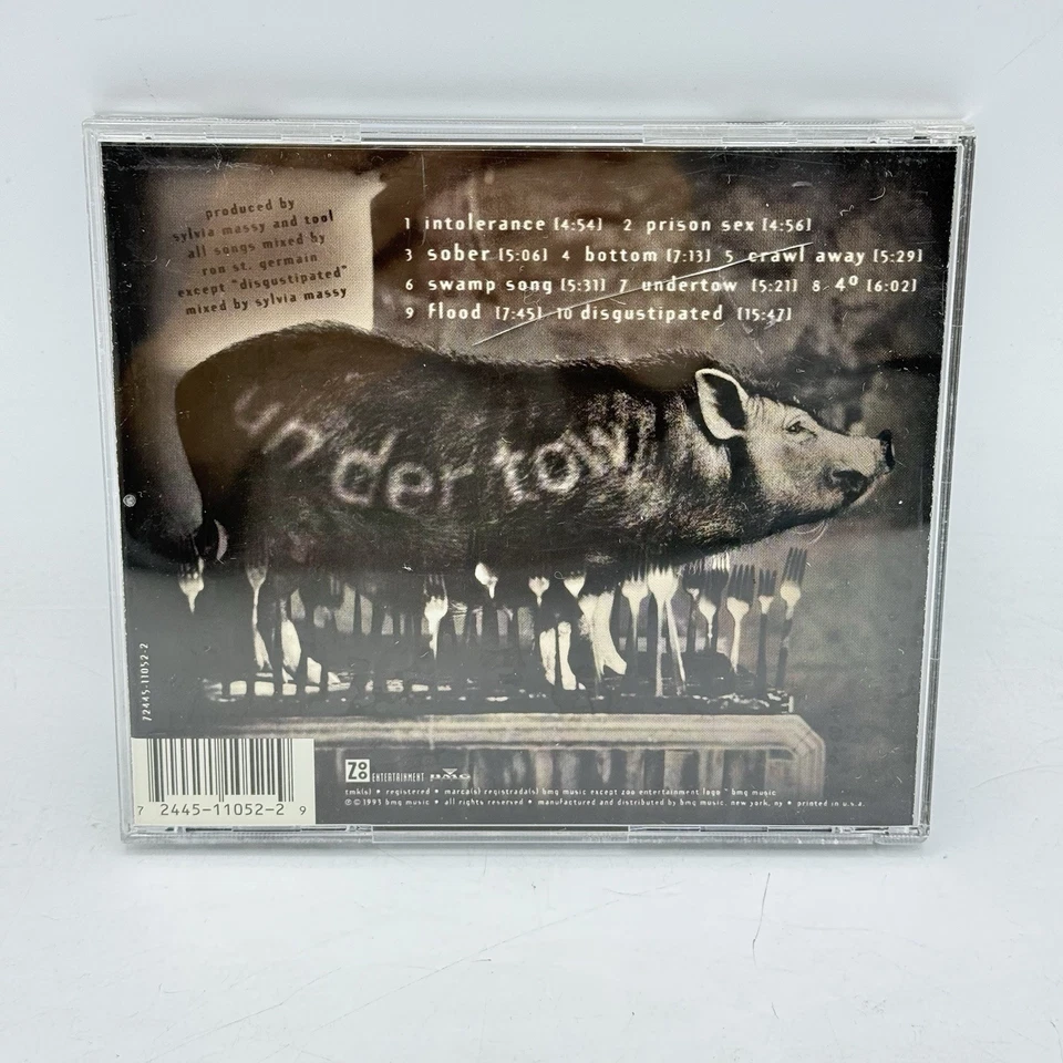 TOOL - Undertow (CD 1993 Zoo Entertainment 72445-11052-2) - Imagem 2 de 4