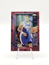 Kyle Lowry 2025-26 Topps Chrome Red Basketball Refractor SP #/5 #152