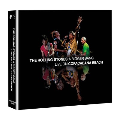 The Rolling Stones   A Bigger Bang - Live On Copacabana Beach 2 CD + Blu-ray