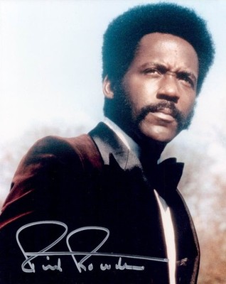 SHAFT (1971) AUTOGRAMM # RICHARD ROUNDTREE (1942-2023) # + UACC COA !!!