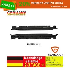 Trittbretter Seitenbrett passend f&uuml;r Mercedes GLC Klasse X253 C253 Schwarz