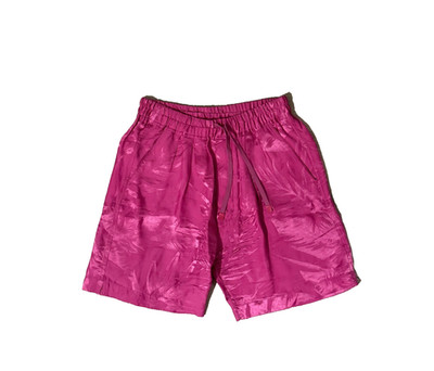 TOM FORD mens size 30 pink floral satin viscose shorts like new without tags