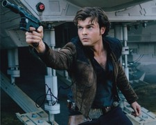 ALDEN EHRENREICH signed autograph 20x25cm STAR WARS in person autograph ACOA