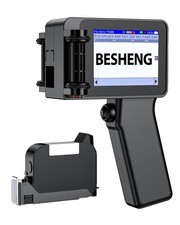 Mini Handheld Inkjet Printer, Inkjet Coder with 0.5 Inch Print Height Batch Code