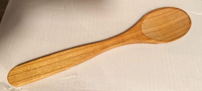 Kirschholz Löffel 30cm mit ovaler Schale