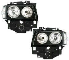 Angel Eyes Scheinwerfer für VW T4 96-03 Bus Multivan langer Vorderwagen Schwarz
