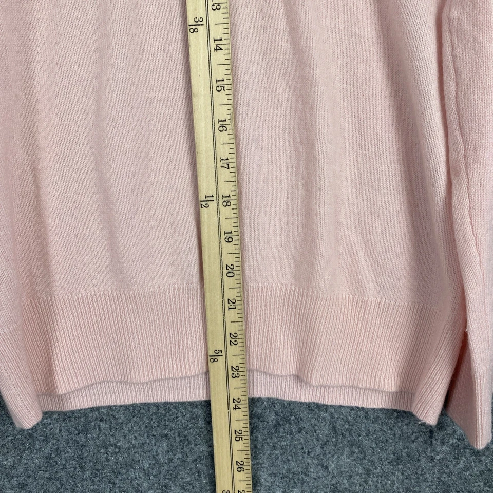 Suéter Only Mine Para Mujer Talla M Rosa Cachemira Preppy Ropa de Trabajo Informal Foto 4 de 4