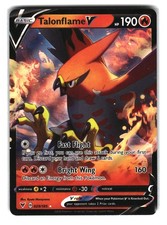 Talonflame V 029/185 Ultra Rare Holo Vivid Voltage Pokemon Card