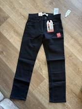 Levi's 511 Slim Boys Jeans Performance Flex Black Size 10 REG 25x26