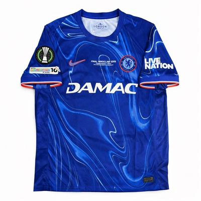 #ad 2024 25 Chelsea Home Jersey #20 Palmer XL Nike Soccer Premier League Blue Kit $28.66