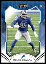2021 Panini Playoff Romeo Okwara Detroit Lions #135