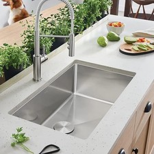 Blanco Cuvee 32x18x10 Undermount Single Bowl Kitchen Sink 16 Gauge