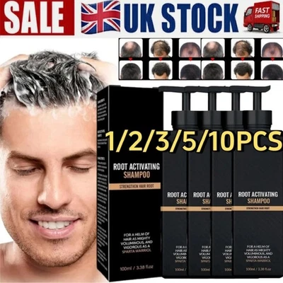 Spartan Shampoo, Spartan Root Activator Shampoo, Mane Root Activator for Hair