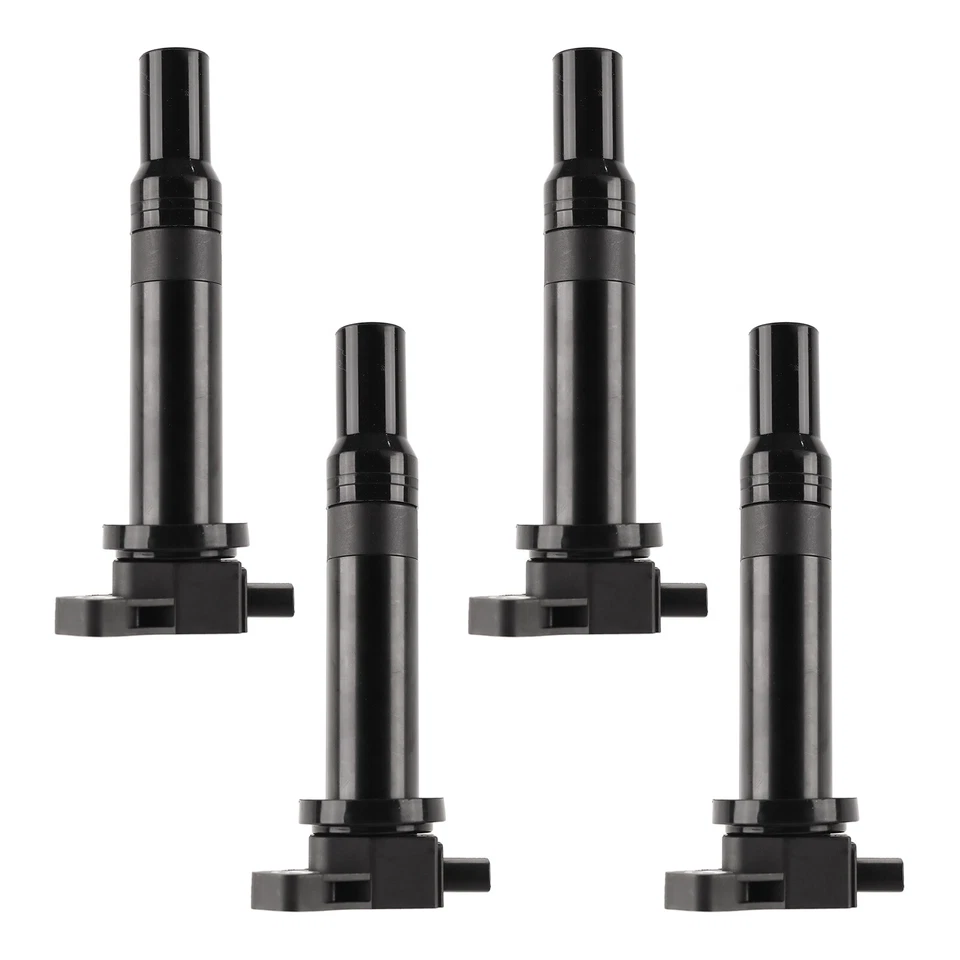 4Pack Ignition Coil & Iridium Spark Plugs For 2006-2011 Hyundai Accent Kia Rio5 Foto 2 de 4