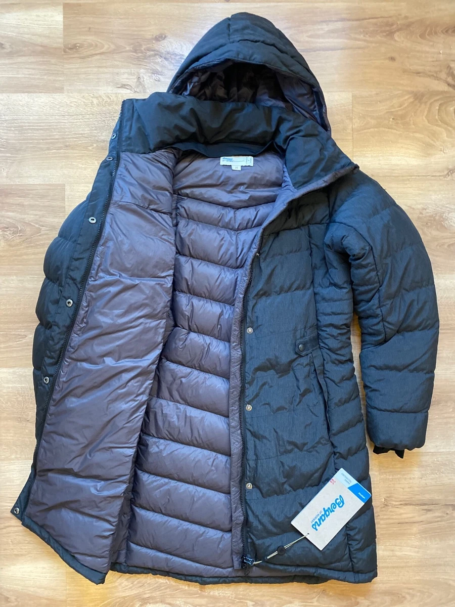 BERGANS DOWN LADY PARKA COLOR BLACK MELANGE SIZE MEDIUM