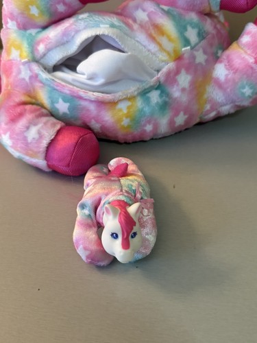 Unicorn Surprise Licorice Stuffed Animal With Unicorn Baby - Picture 9 of 13