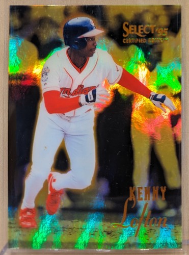 1995 ausgewählte zertifizierte Edition SPIEGEL GOLD #91 Kenny Lofton Indianer SELTENE PARALLELE