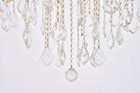 Large Crystal Chandelier Gold Entryway Foyer Dining Room 49 Light Fixture 62"