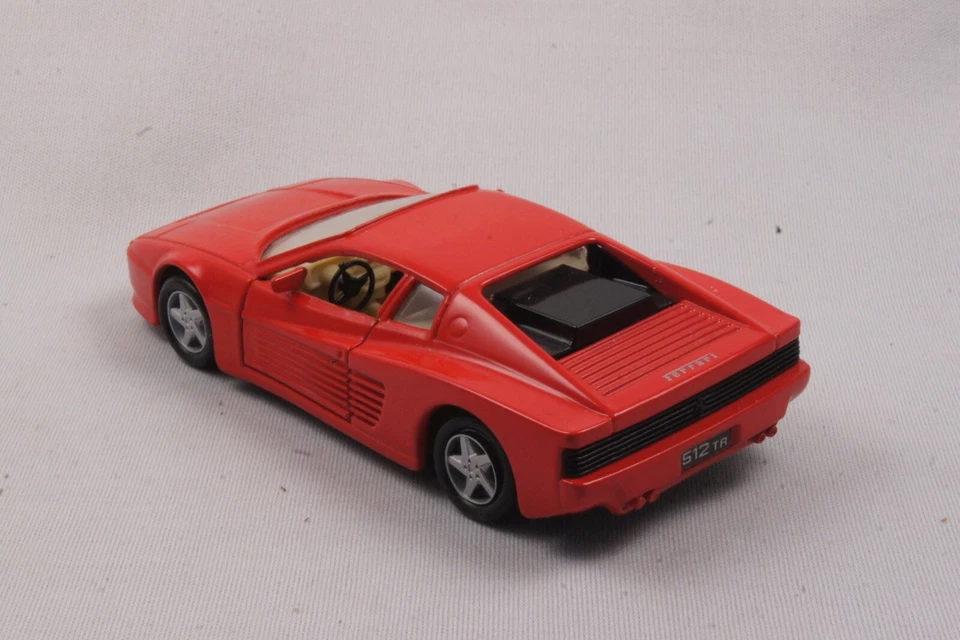 Shell Classico Collezione Ferrari 1:39 512 TR Rosso by MAISTO   NO BOX!  - Bild 3 von 4