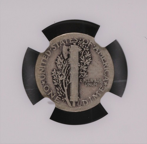 1921 Mercury Silver Dime NGC AG-3 #035 - Picture 2 of 2