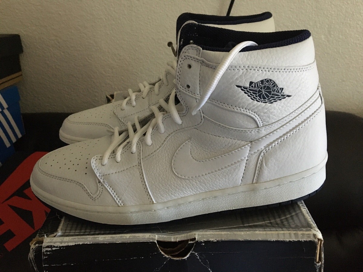 Jordan 1 2001 addition white / midnight navy