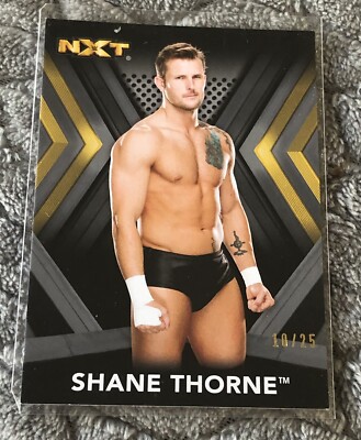2017 Topps WWE NXT Bronze #29 Shane Thorne #'D /25