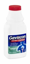Gaviscon Extra Strength Cool Mint Flavoured Antacid Liquid - 12oz.