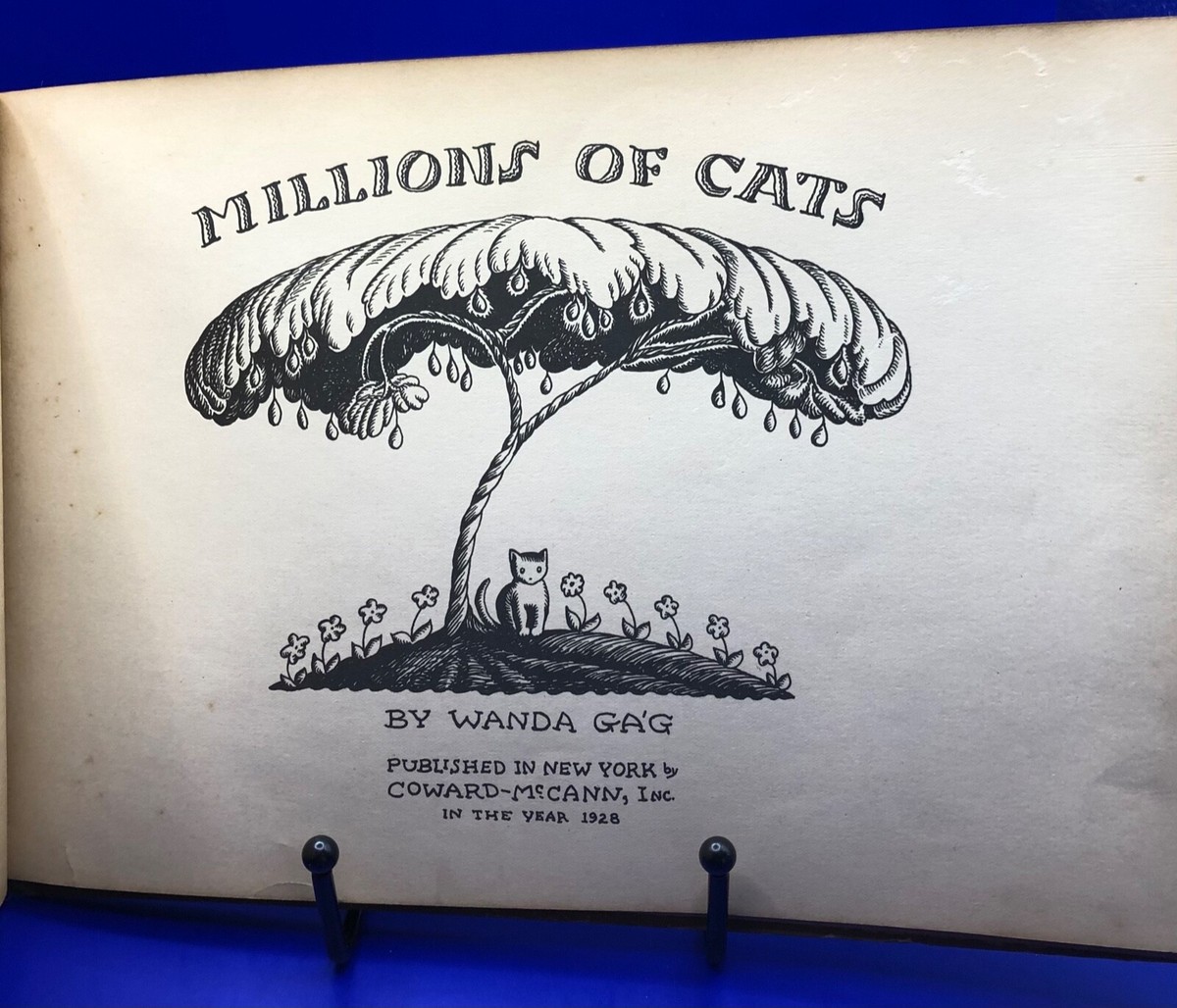 Millions of Cats by Wanda Gág First Printing 1928 | eBay
