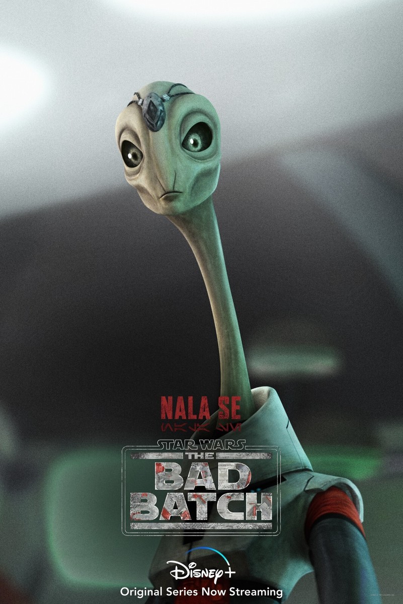 スワンキーズ　ポスター、バッチ他 Star Wars The Bad Batch poster (Nala Se) - 11 x 17 inches - Star