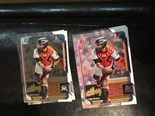 2015 Bowman Draft #98 Justin Cohen 13 count 2 chrome 11 base lot Miami Marlins