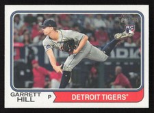 2023 Topps Heritage Garrett Hill #170  Baseball Rookie Detroit Tigers RC