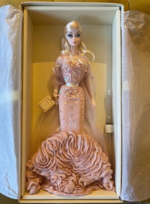 Barbie Silkstone Mermaid Gown Fashion Model Collection Gold Label