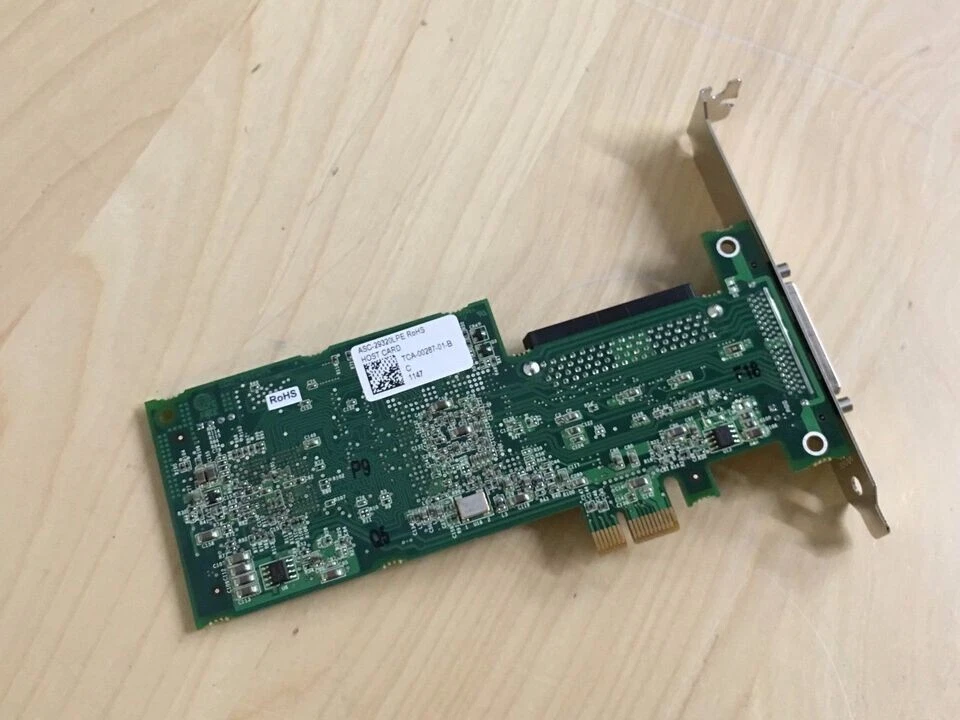 Adaptec 29320LPE PCIe Ultra320 SCSI Controller Card PCI-Express PCI-E - Image 2 of 3