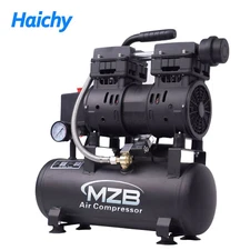 2.4 Gallon Quiet Air Compressor 110V/60Hz 1.0HP 5.65CFM, MAX 115PSI Steel Tanks