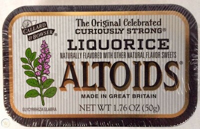 Altoids Liquorice Mints ~ 1 Sealed Collector Tin ~ (Very Rare!!)