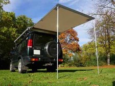 Prime Tech Fahrzeug-Markise 150x200x210 cm beige - auch für Autodachzelte