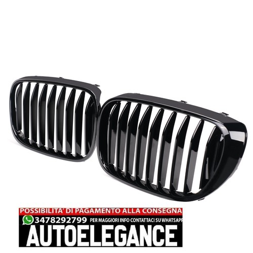 RADIATOR GRILLE INDIVIDUAL KIDNEYS SUITABLE FOR BMW 7 Series G11 G12 15-19 GLOSS - Foto 5 di 5