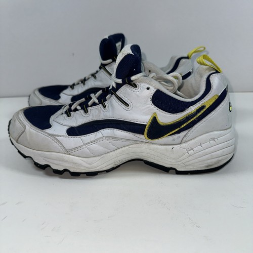 Vintage 90s Nike Air Womens Athletic Sneaker Shoes Size 10 White 970810 - Picture 3 of 8